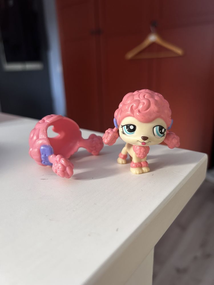 littlest pet shop pet pairs poodle #1520