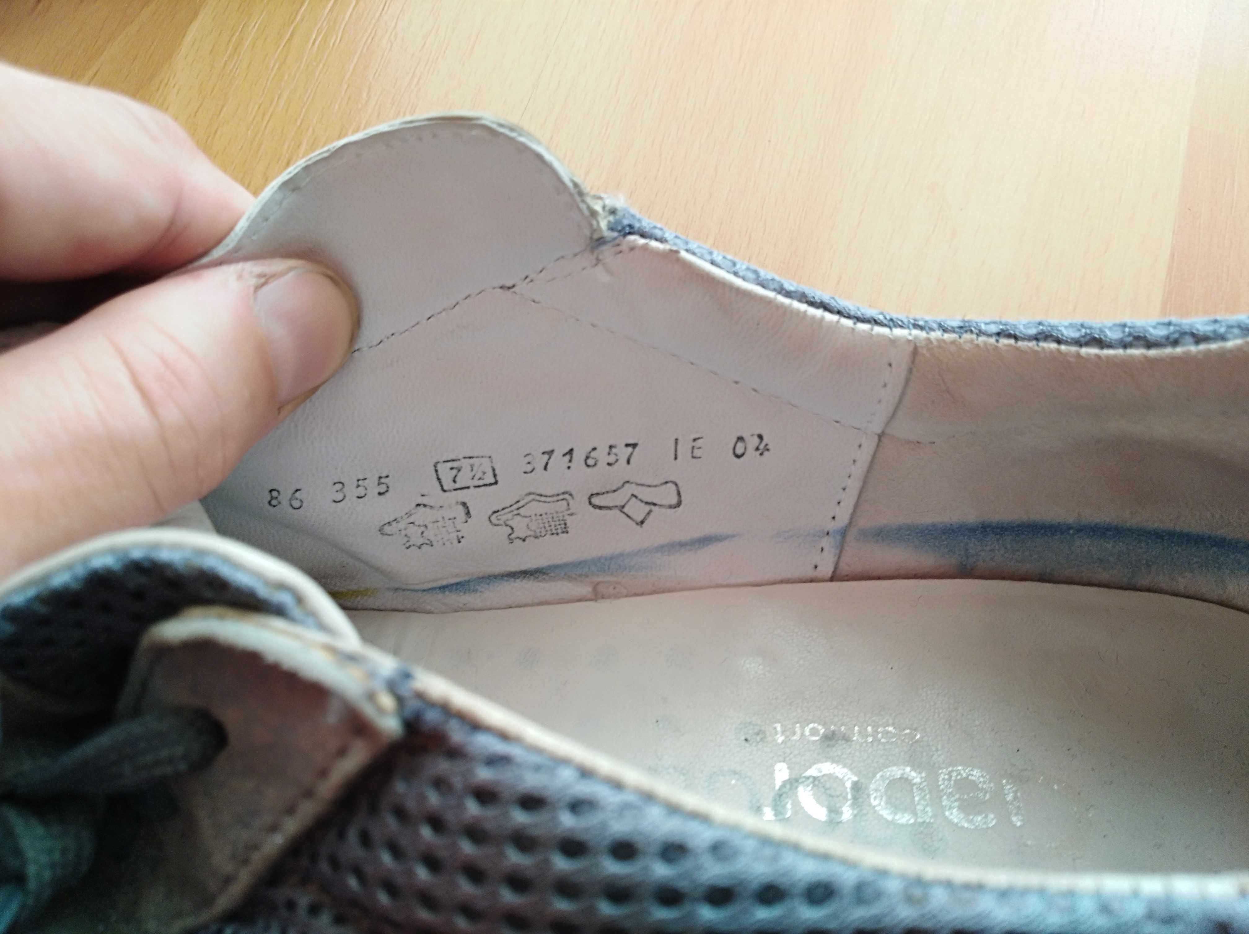 GABOR buty skórzane rozmiar 41 / 7.5