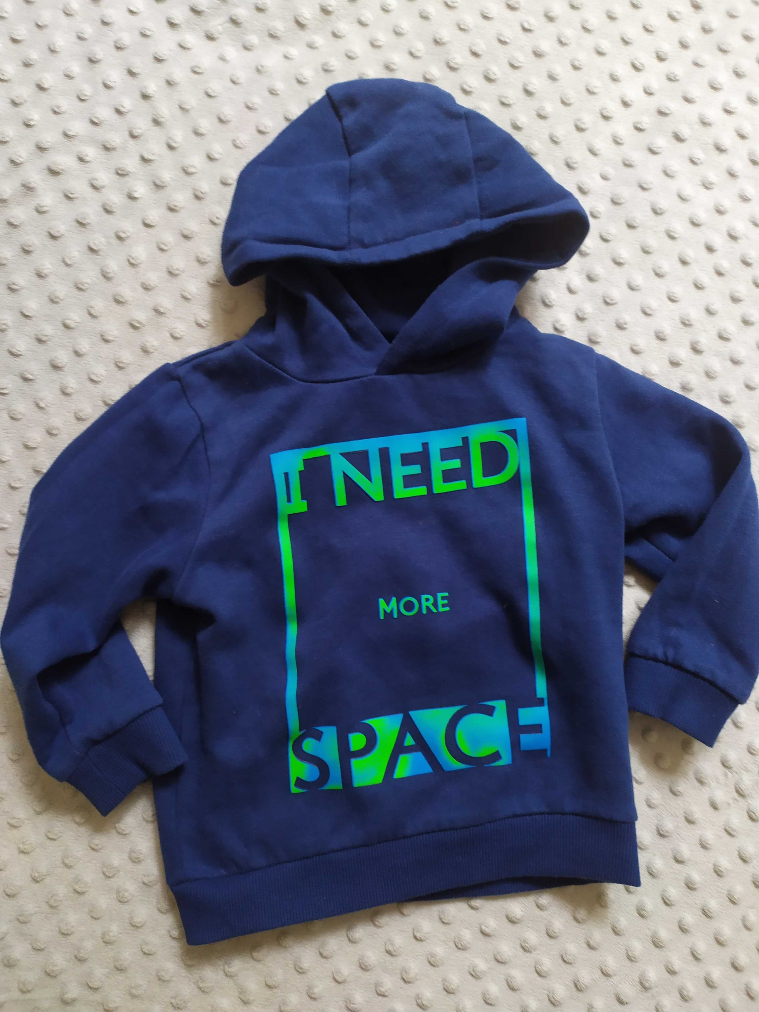 Bluza chłopieca z kapturem i need space kosmos 98 St.Bernard