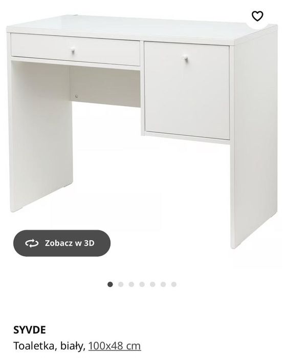 Biurko, toaletka Ikea