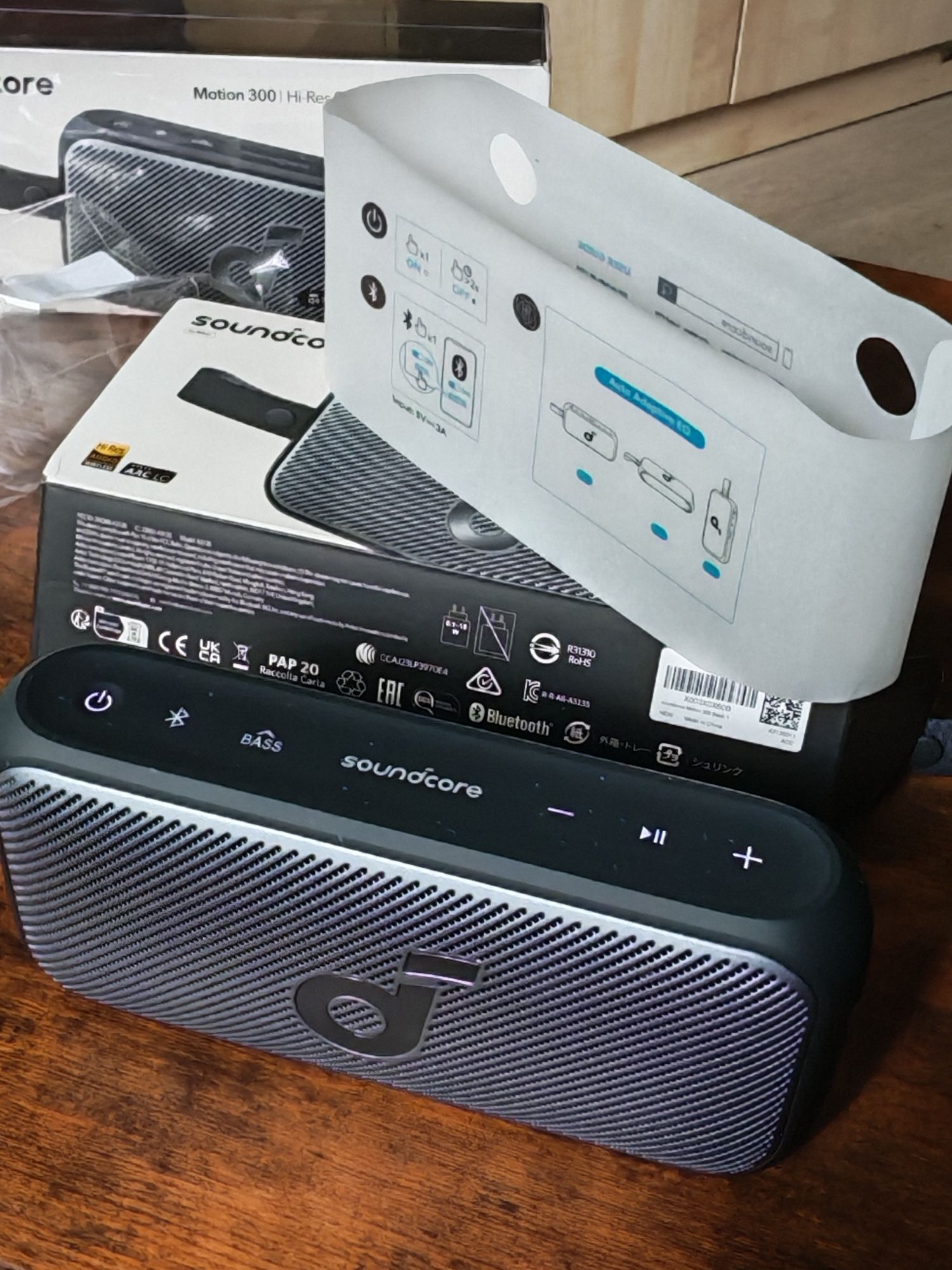 Hi-Res / LDAC / 30 Wat / NOWE Głośniki Bluetooth Soundcore Motion 300