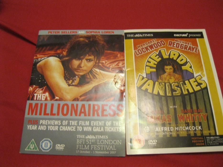 фильм кино DVD на английском языке the millionairess the lady vanishes