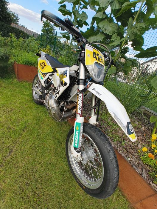 Husqvarna te 300. 2019 Supermoto A2 223mth tłok 40mth sek.A