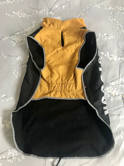 Capa impermeável e polar para cão grande (XL) - Novo