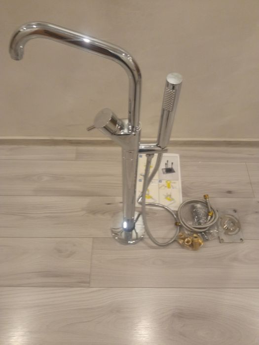 Nowa kompletna bateria do wanny wolnostojącej