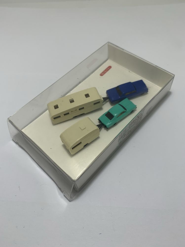 Carros com caravanas Wiking escala N 1:160