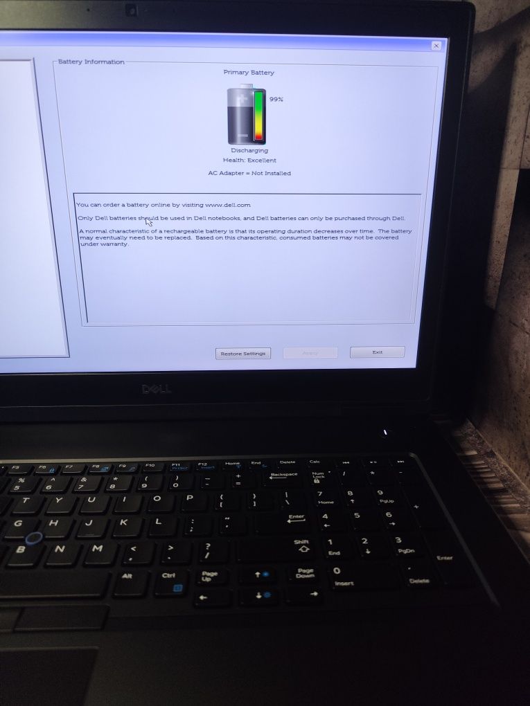 Dell 7730 4K IPS I7 8850H 32 ram 256 SSD m.2 Excellent Bat ноутбук