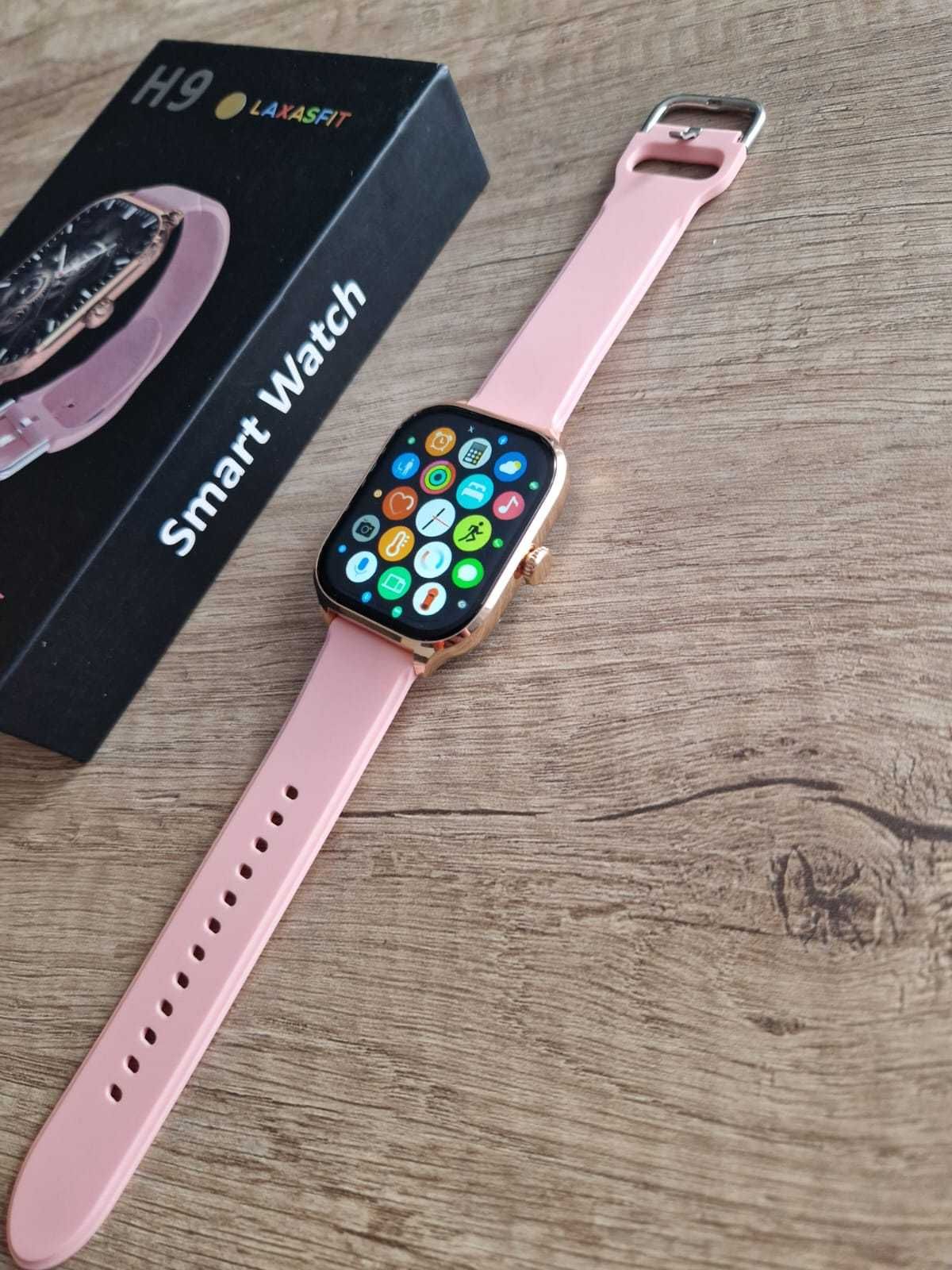 Smartwatch H9 różowy