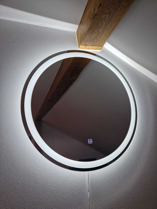 Lustro okrągłe podswietlane  dotyk led