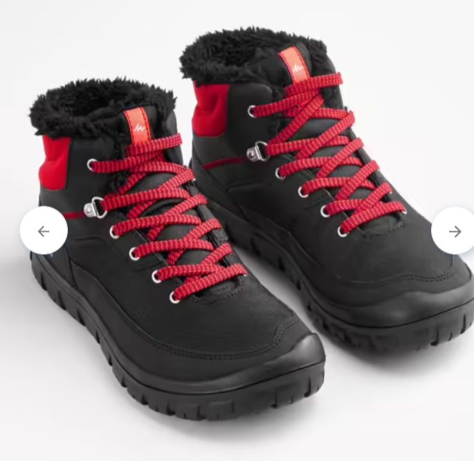 Buty turystyczne Quechua SH100 Warm wodoodporne