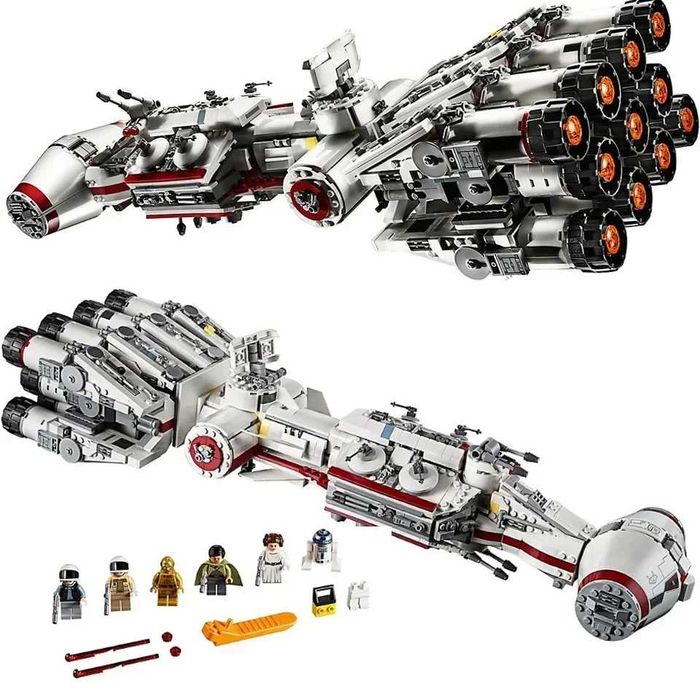 Klocki Star Wars Korweta Republiki "Tantive IV" Duży model 1756 el.