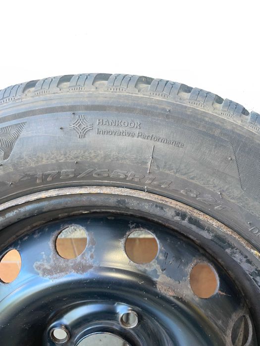 komplet 4 szt. felg z oponami zimowymi Hankook