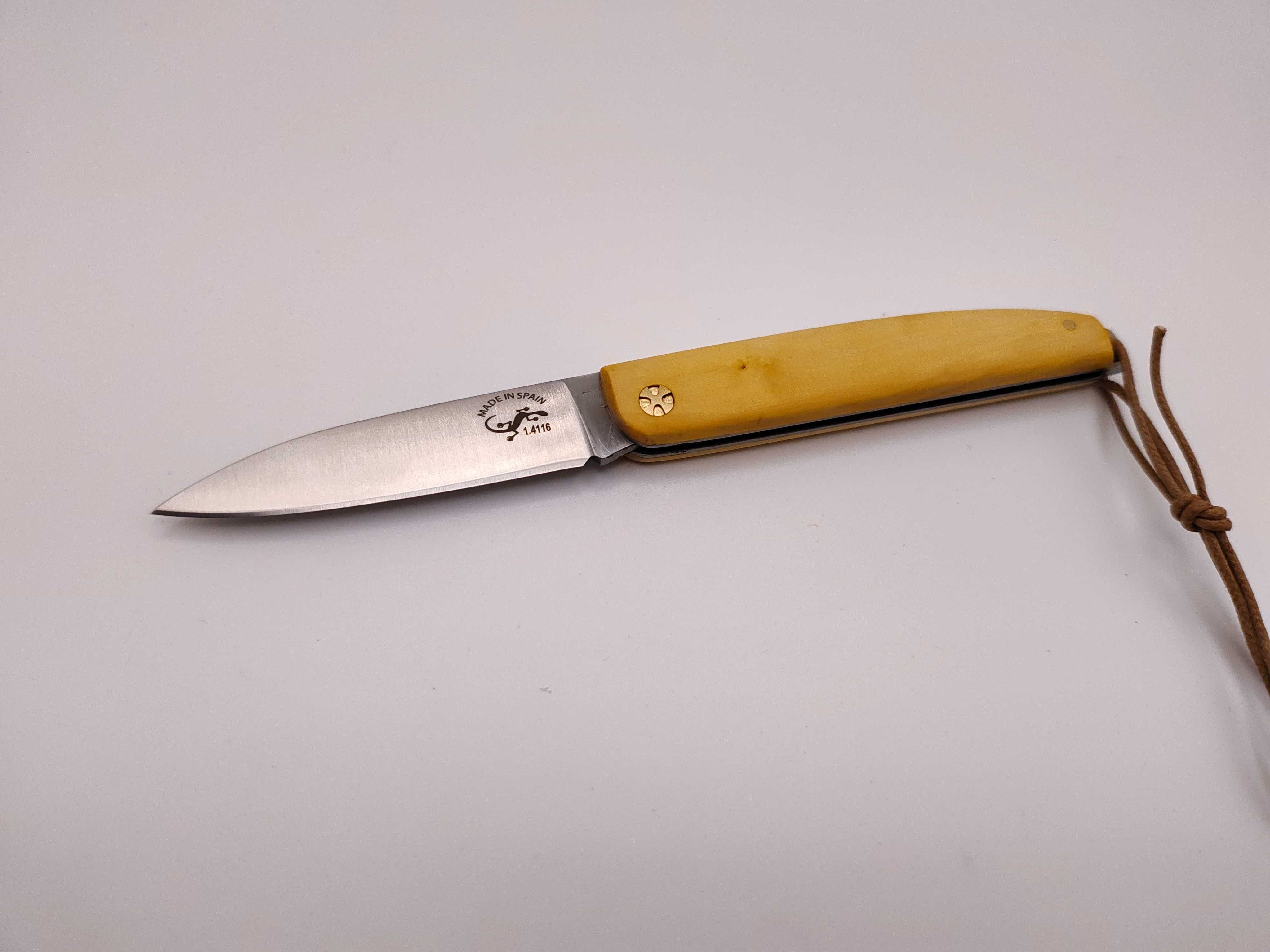 Navalha inox buxo 75 mm Salamandra
