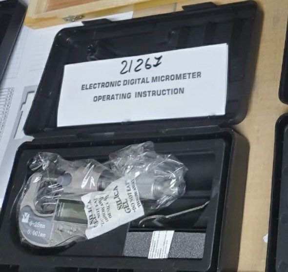 Микрометр гладкий МК25 0-25 с цифровой индикацией