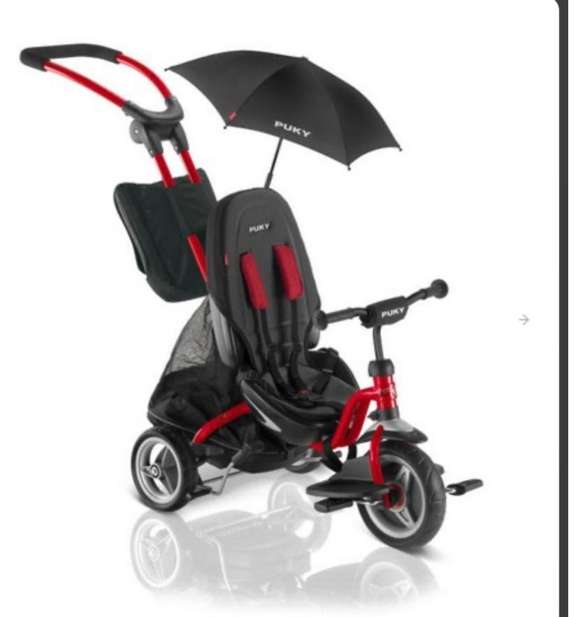 Трехколесный велосипед PUKY cat s6 ceety Red2417