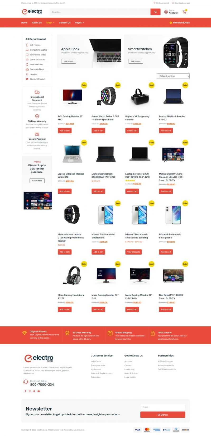 Desenvolvimento de Websites (Landing Pages/E-Commerce /Institucionais)
