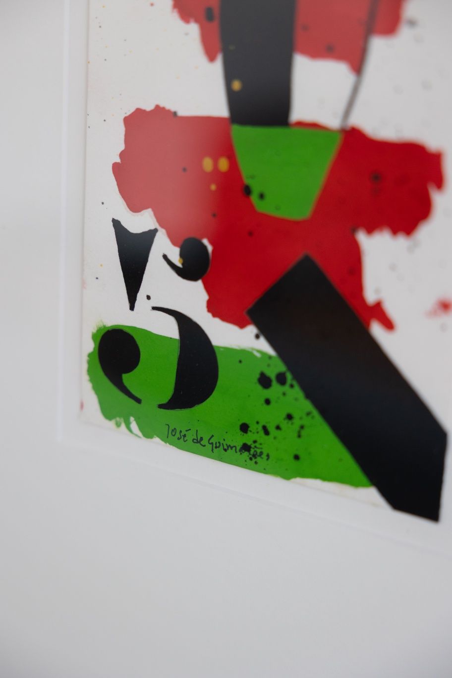 José de Guimarães-Guache c/Certificado
