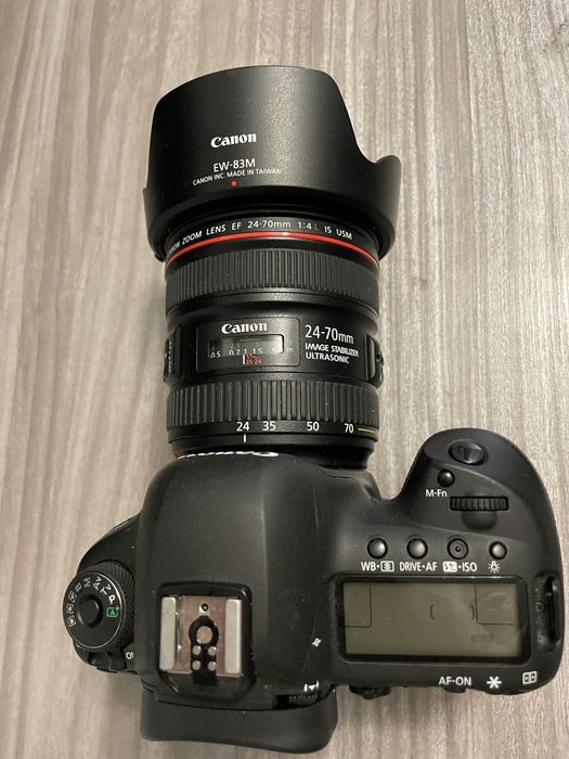 Canon 5D mark IV + Canon 24-70 EF 1:4 L IS USM Zestaw okazja