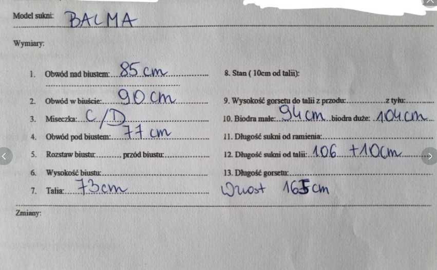 Anne Mariee - BALMA suknia ślubna krój A