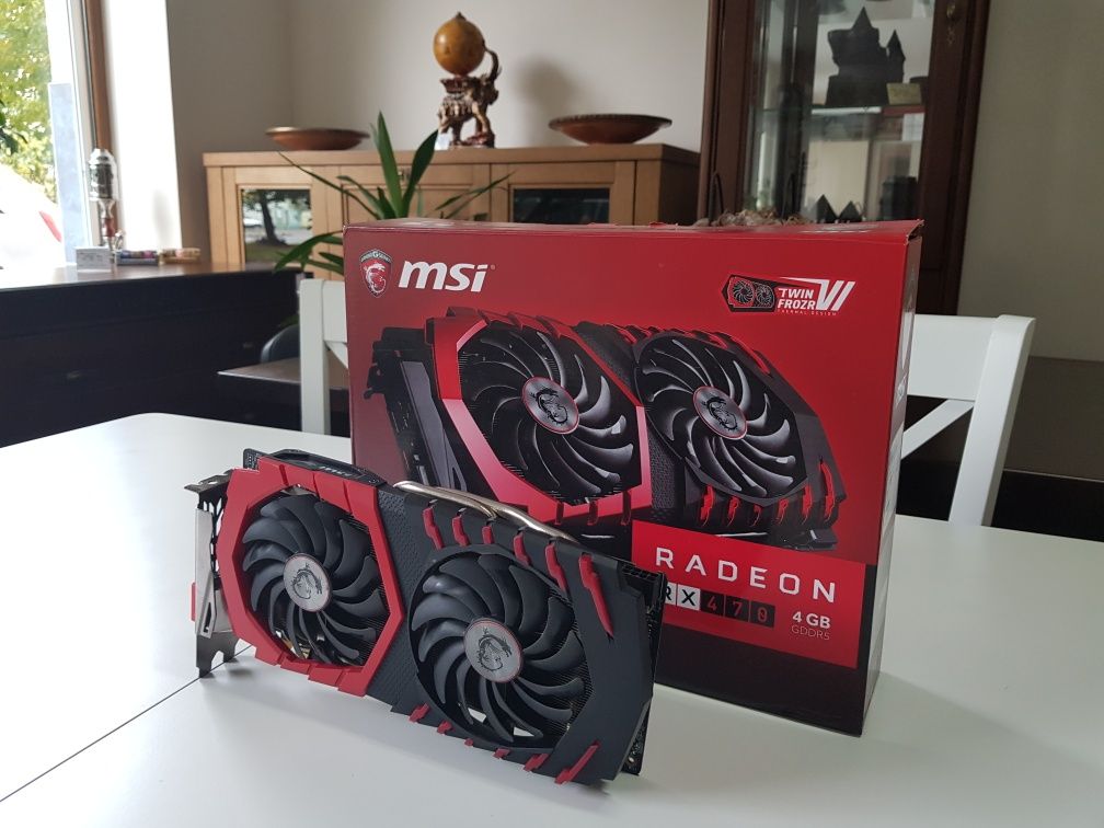 Відеокарта AMD Radeon MSI RX 470 GAMING X 4G GDDR5 (256bit)