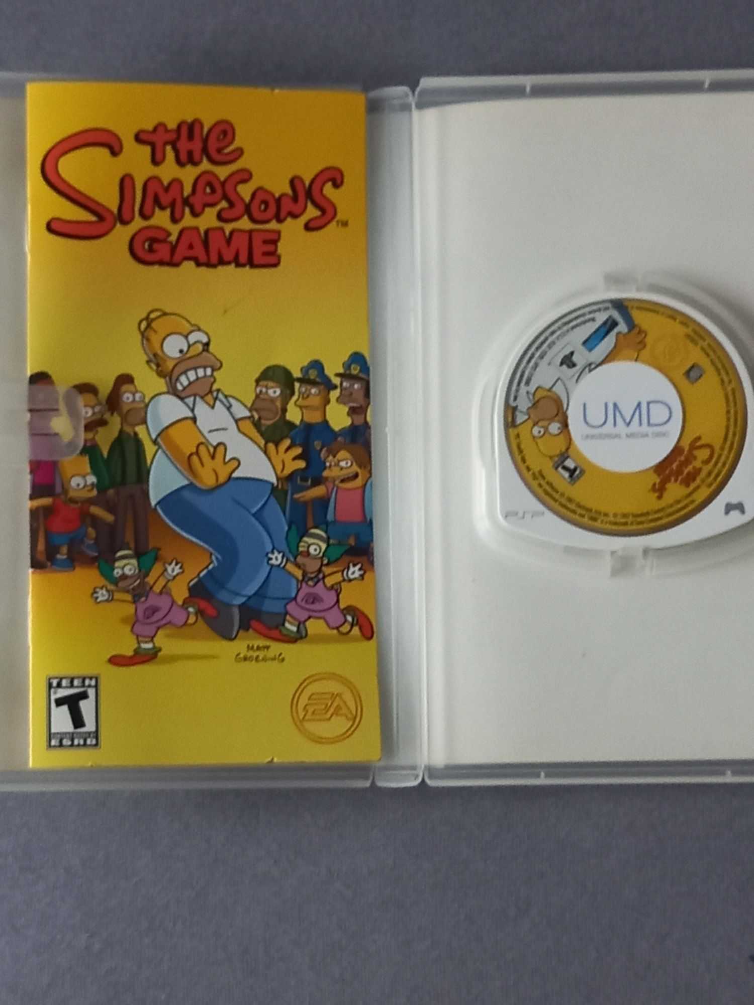 The Simpsons Game psp