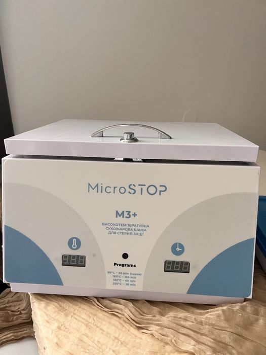 MicroSTOP M3+ – profesjonalny sterylizator, stan idealny!