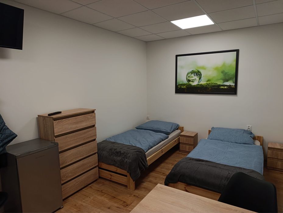 Noclegi pracownicze dla Firm,Pokoje na wynajem,brygady bud. Łęgajny