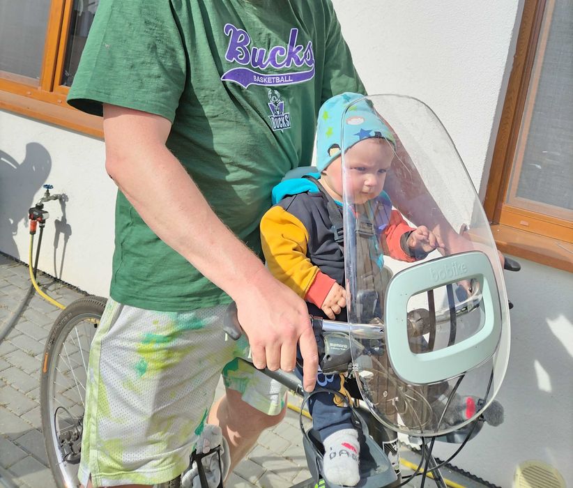 Fotelik rowerowy przedni Bobike Go mini