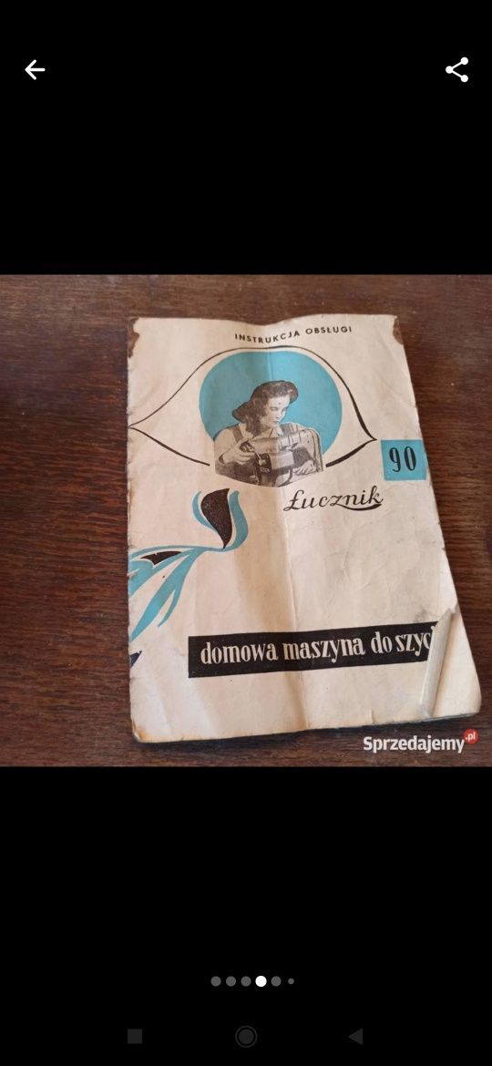Maszyna do szycia Łucznik kl 90