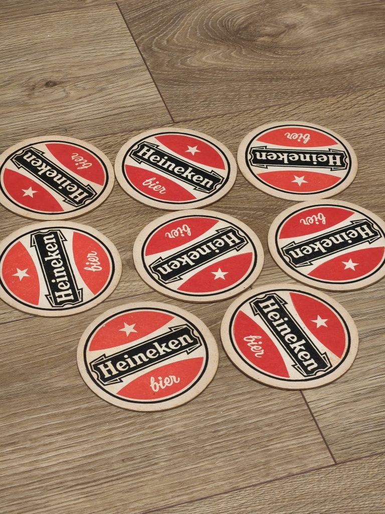 Bases de copos Heineken