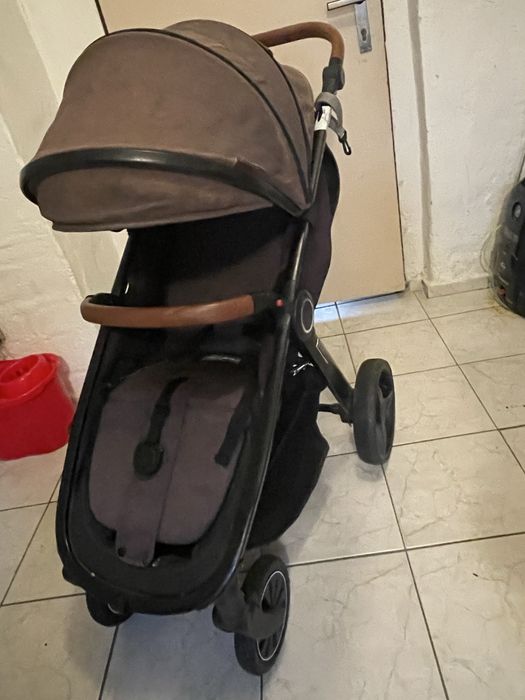 Wózek spacerówka spacerowy Coletto joggy ciemny szary do 25kg