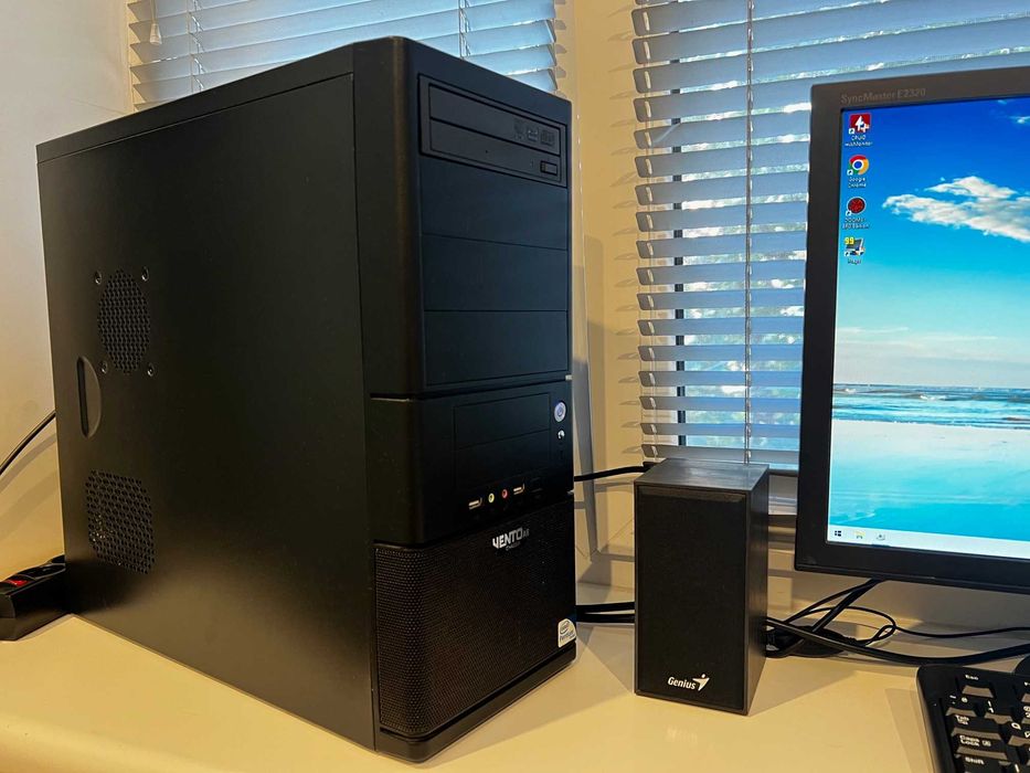 Компьютер Black Edition. Монитор Samsung. SSD Apacer. Genius, Logitech