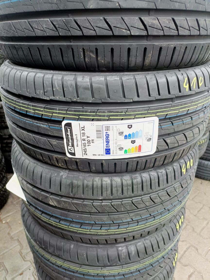 Nowe opony letnie 245/45/18 Matador gr Continental