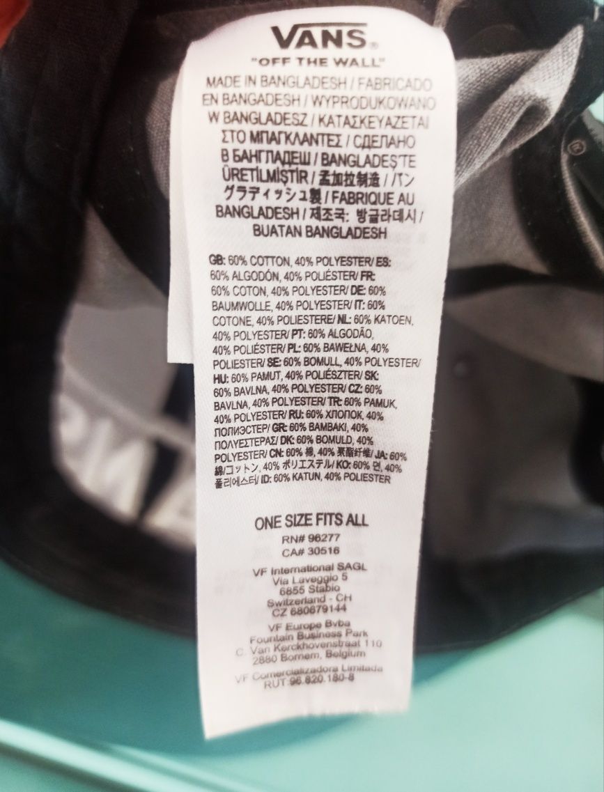 Чоловіча Кепка бейзболка Vans Оригінал