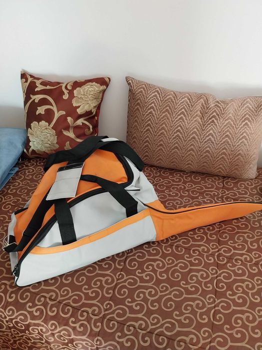 Saco/Mala de desporto para raquete / motoserra