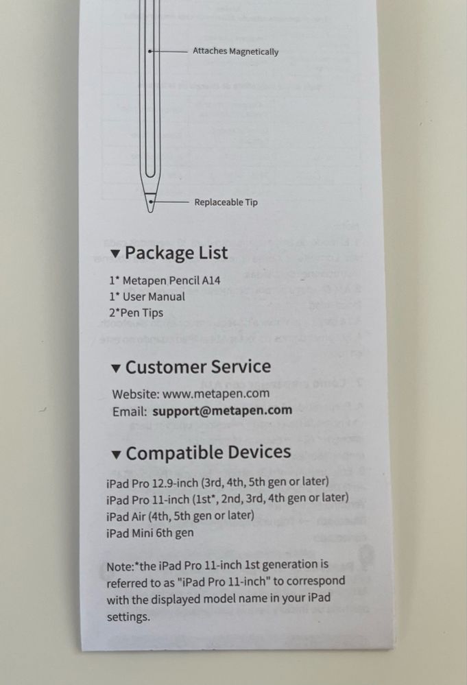 Стилус Metapen A14