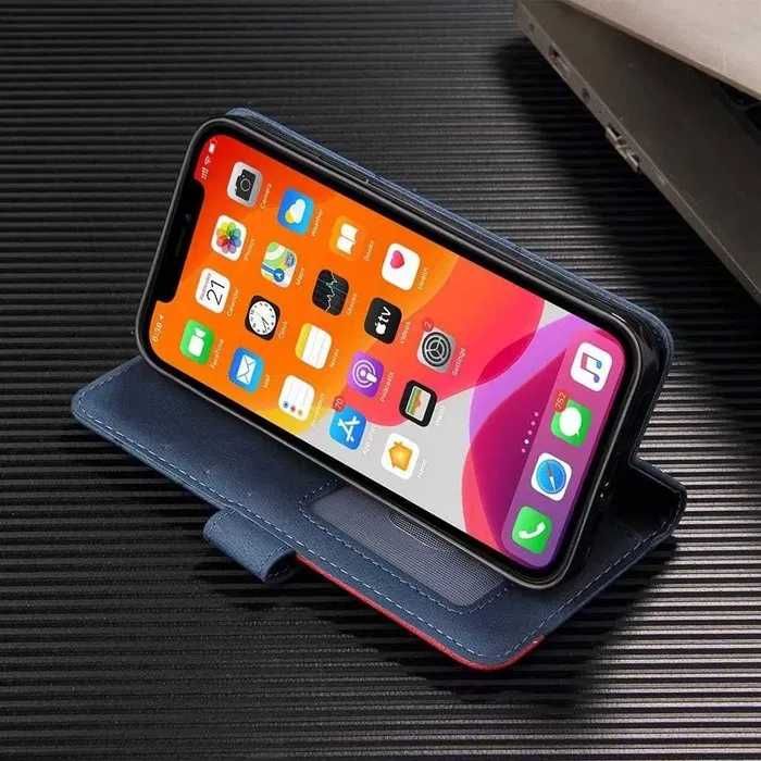 ETUI do Huawei P10 Lite eko skóra z klapką portfel NOWE w474