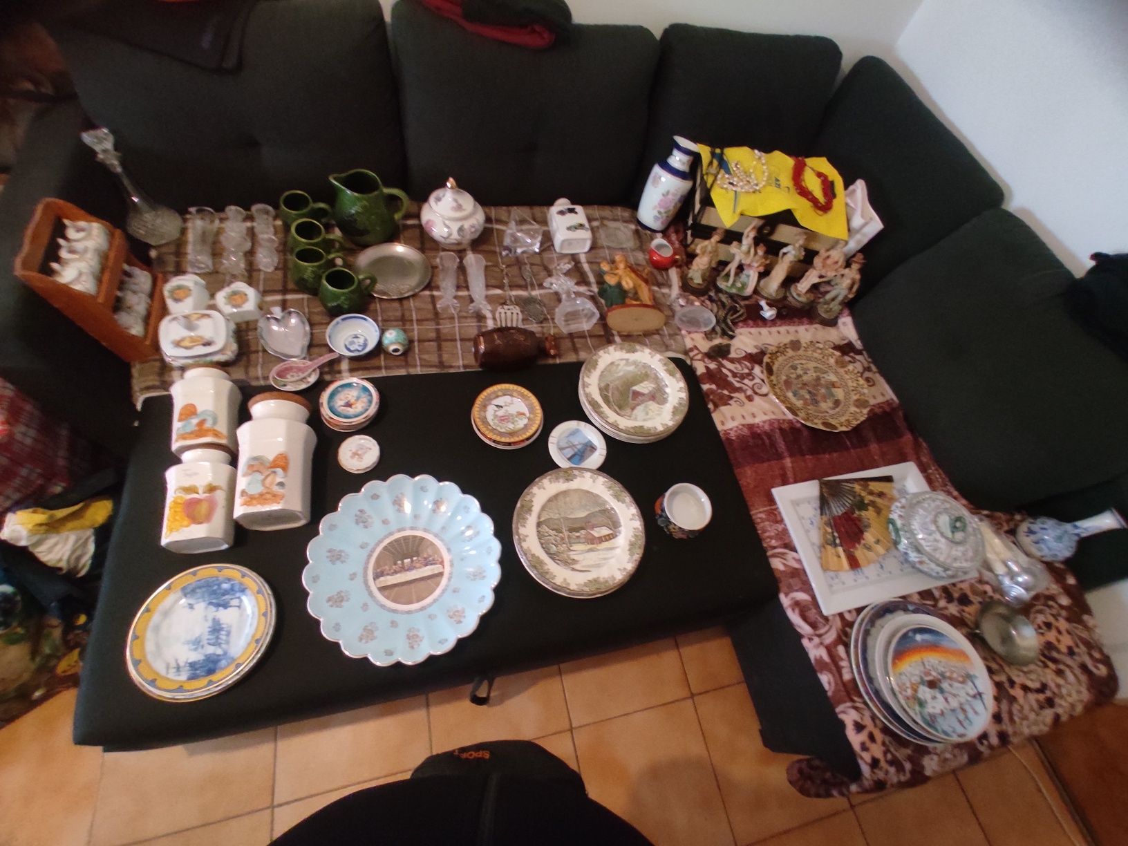 Lote de Louças Antigas