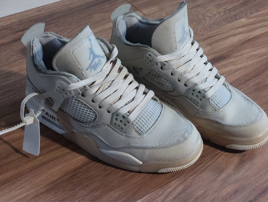 Jordan 4 x off white
