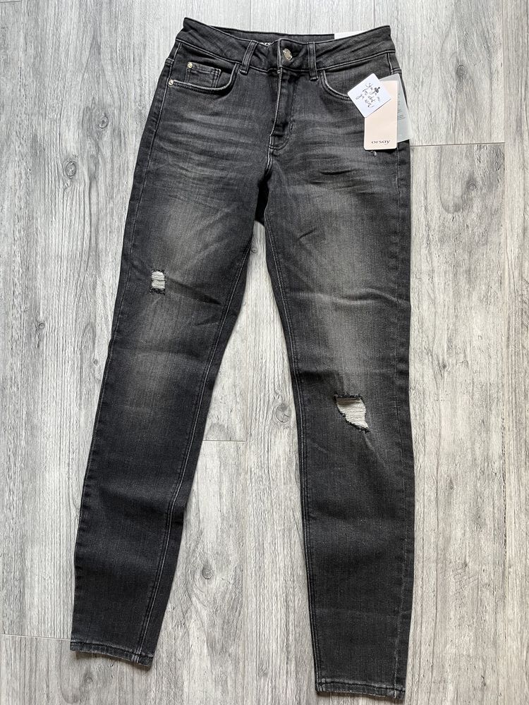 Nowe jeansowe rurki xs orsay