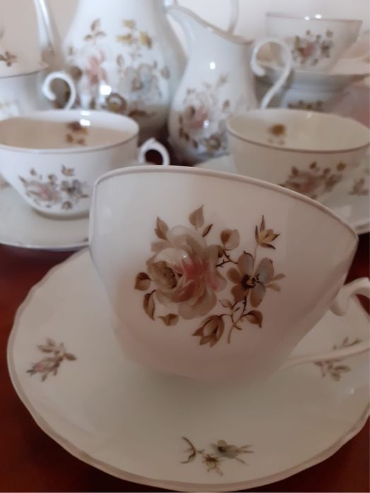 Serviço chá SPAL antigo - conjunto 12 chávenas