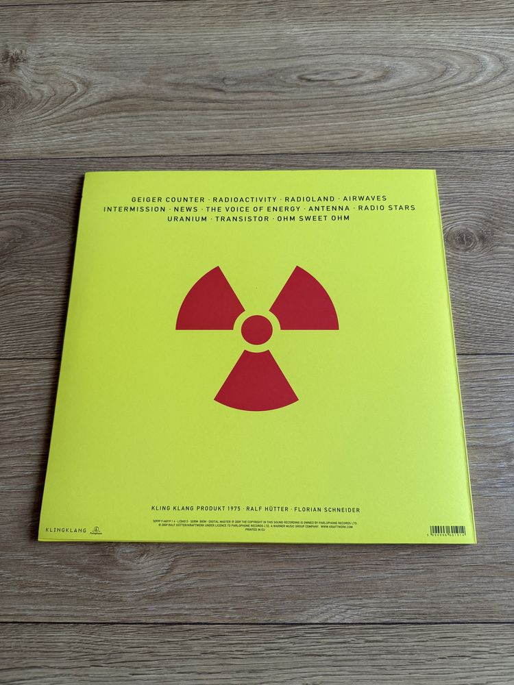 Kraftwerk - Radioactivity LP 2009 EX