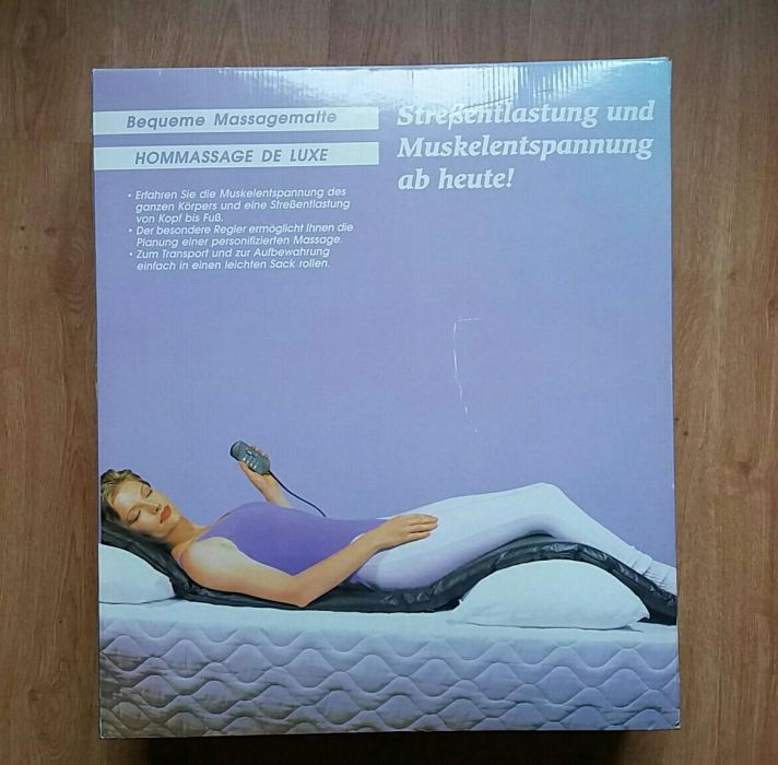 HOMMASSAGE - NOWA mata masująca / materac do masażu