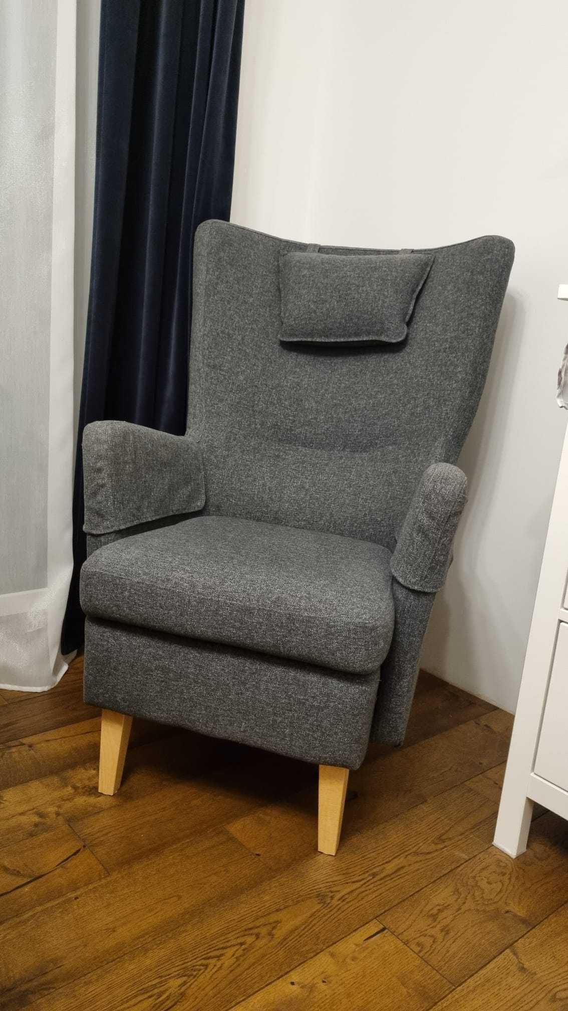 Fotel uszak Omtanksam Ikea - jak nowy
