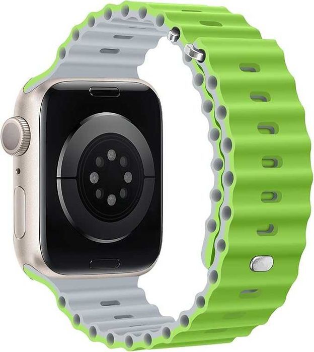 Anlinser Silikonowy sportowy pasek  do zegarka Apple Watch 41 mm