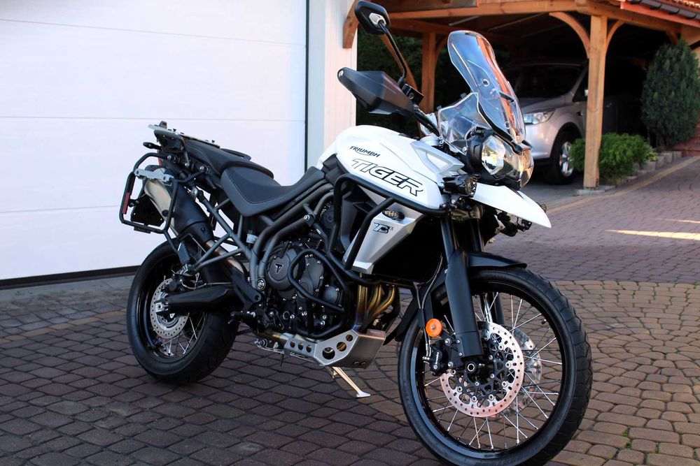 Idealny Triumph Tiger 800 XCx przebieg 7600km JAK NOWY