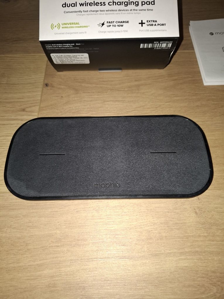 Ładowarka indukcyjna MOPHIE dual wireless charging pad