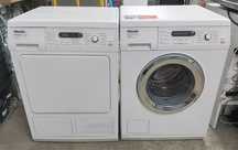 Комплект пральна та сушильна машина в колону Miele W5873, T8861 WP