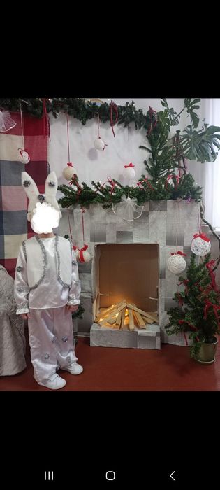 Новорічний костюм зайчик