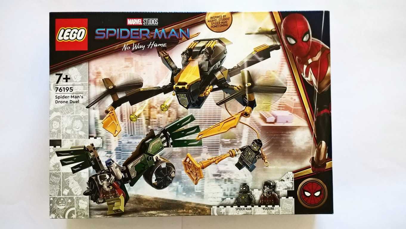LEGO Super Heroes No way Home 76195 Spider-Man's Drone Duel selado